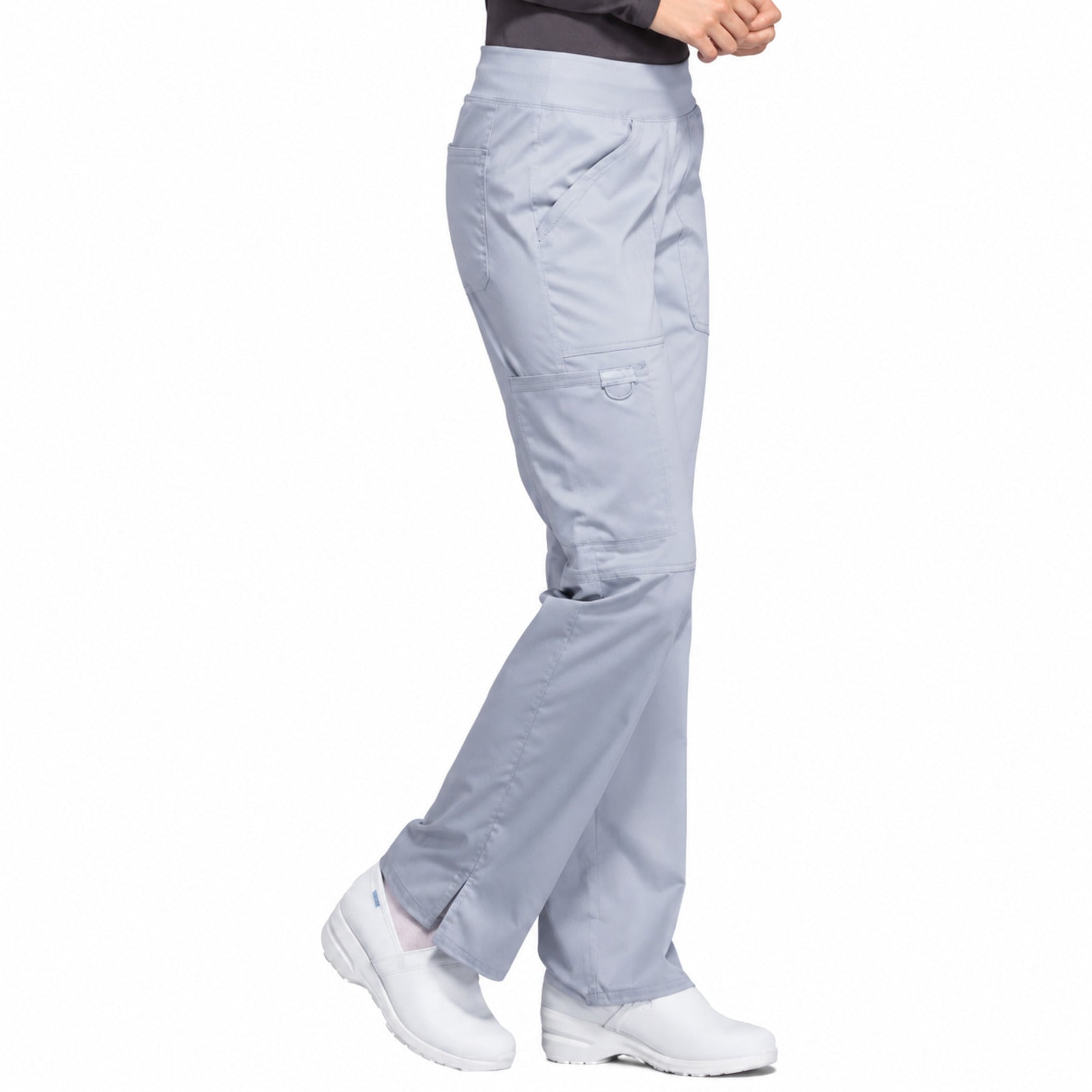 Cherokee WW110 pantalón quirúrgico mujer color Gris Claro - pose