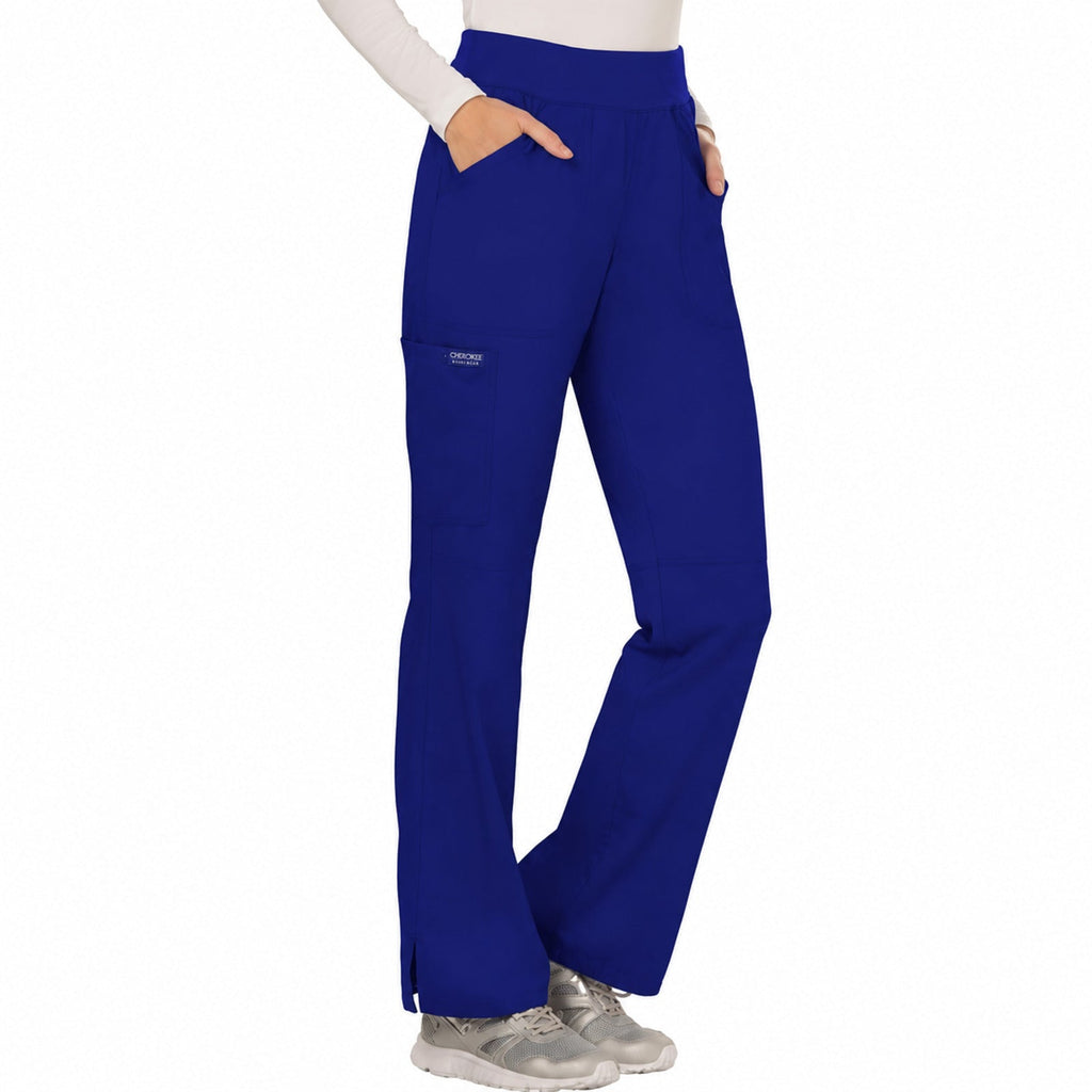 Cherokee WW110 pantalón quirúrgico mujer color Galaxy Blue - pose