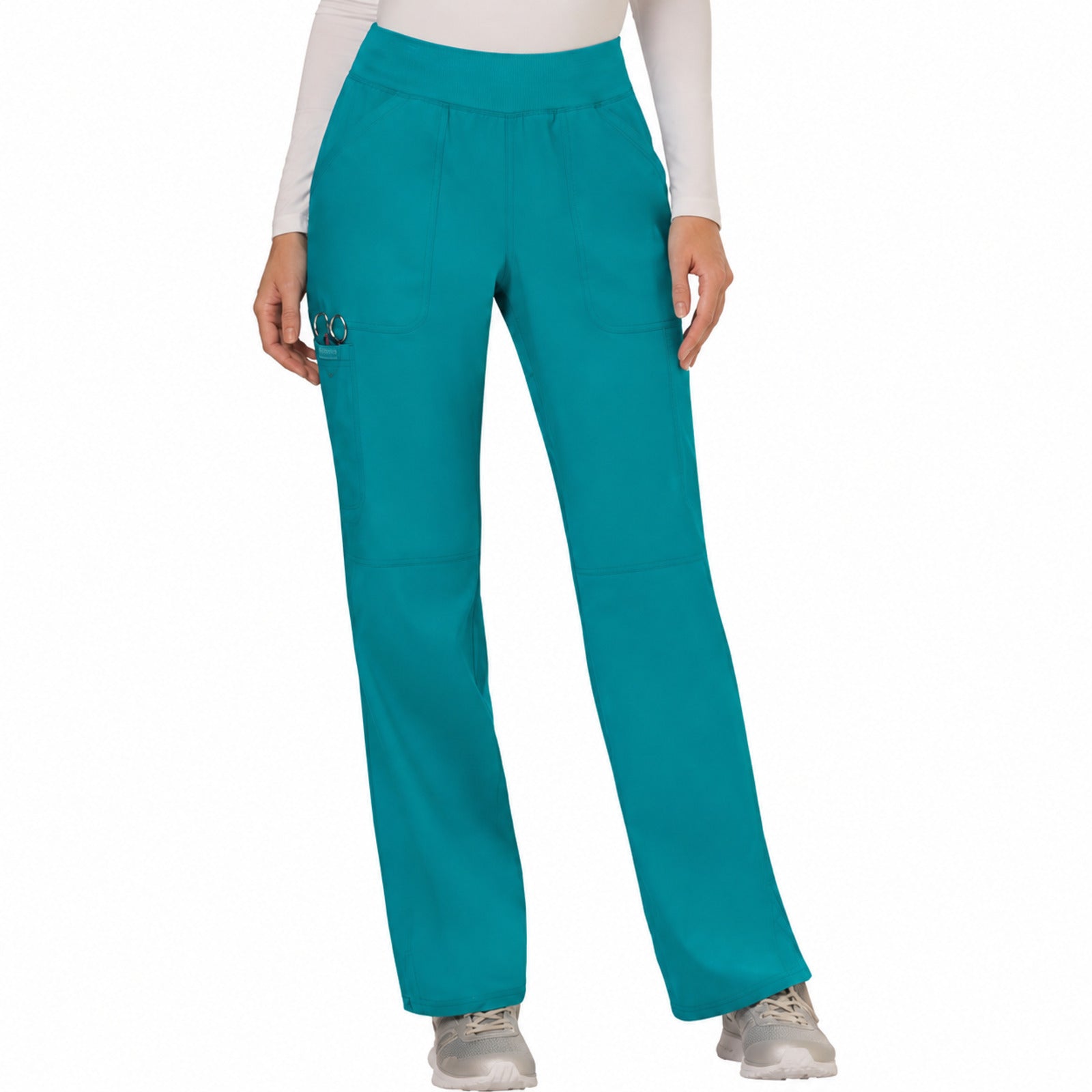 Cherokee WW110 pantalón quirúrgico mujer color Jade - frente