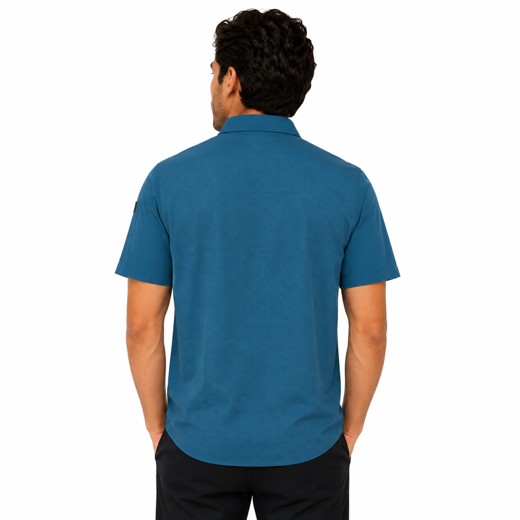 Red Kap 502m Camisa Cocina Manga Corta Repelente Aceite