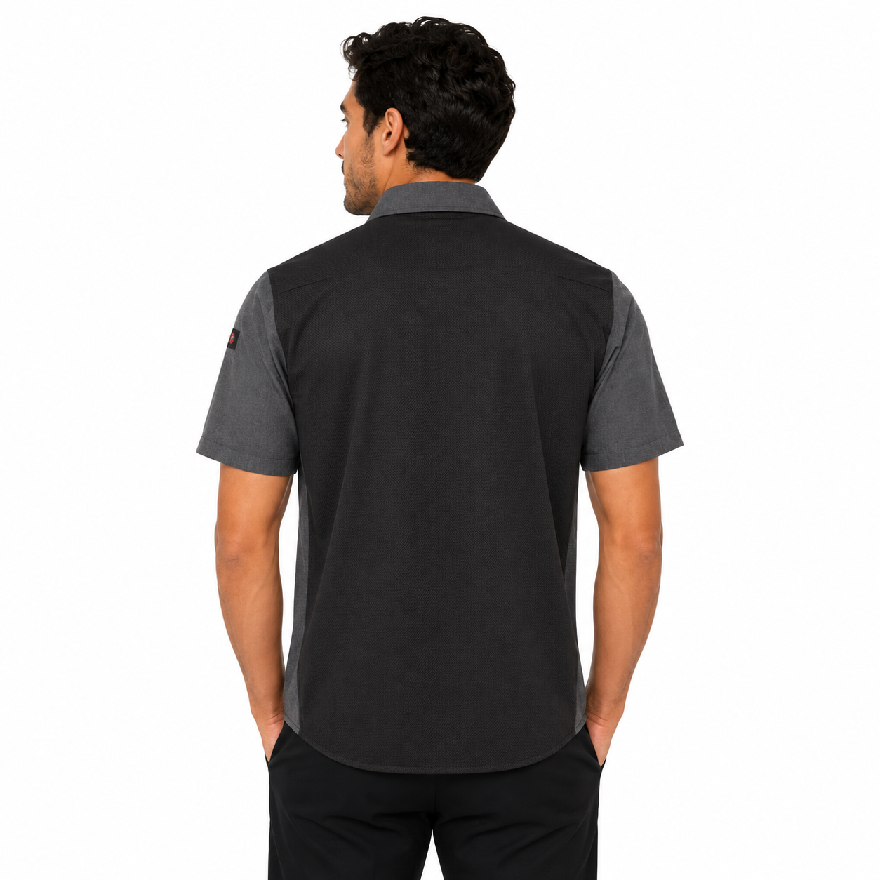 Red Kap 502m Camisa Cocina Manga Corta Repelente Aceite