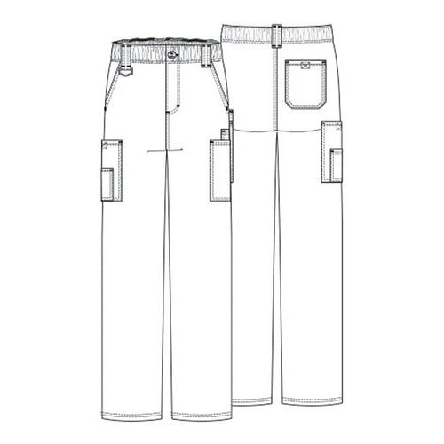 Dickies Eds 81006 Pantalón Quirúrgico Clínico Médico Hombre