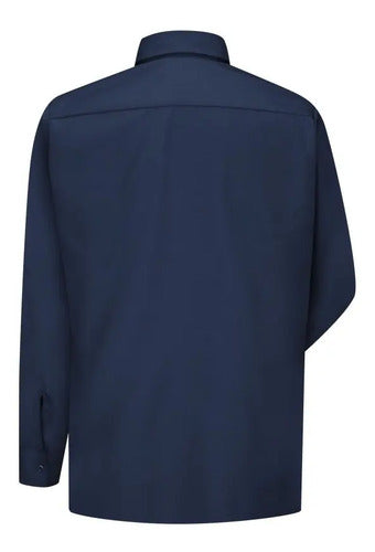 Red Kap Sy50 Camisa Trabajo Manga Larga Ripstop Talla Extras