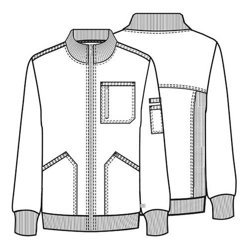 Cherokee Ck305a Chamarra Quirúrgica Médica Clínica Hombre