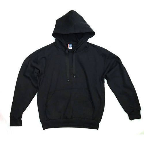Sudadera Brans Cerrada Con Capucha Peso Completo Amplia - Garufa Jeans