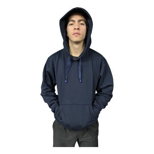 Sudadera Brans Cerrada Con Capucha Peso Completo Amplia - Garufa Jeans
