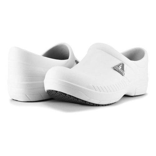 Calzado Armada Sueco Blanco Clínico Enfermería Médico Unisex - Garufa Jeans