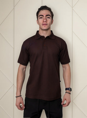 Playera Brans Tipo Polo Peso Completo Durable Resistente