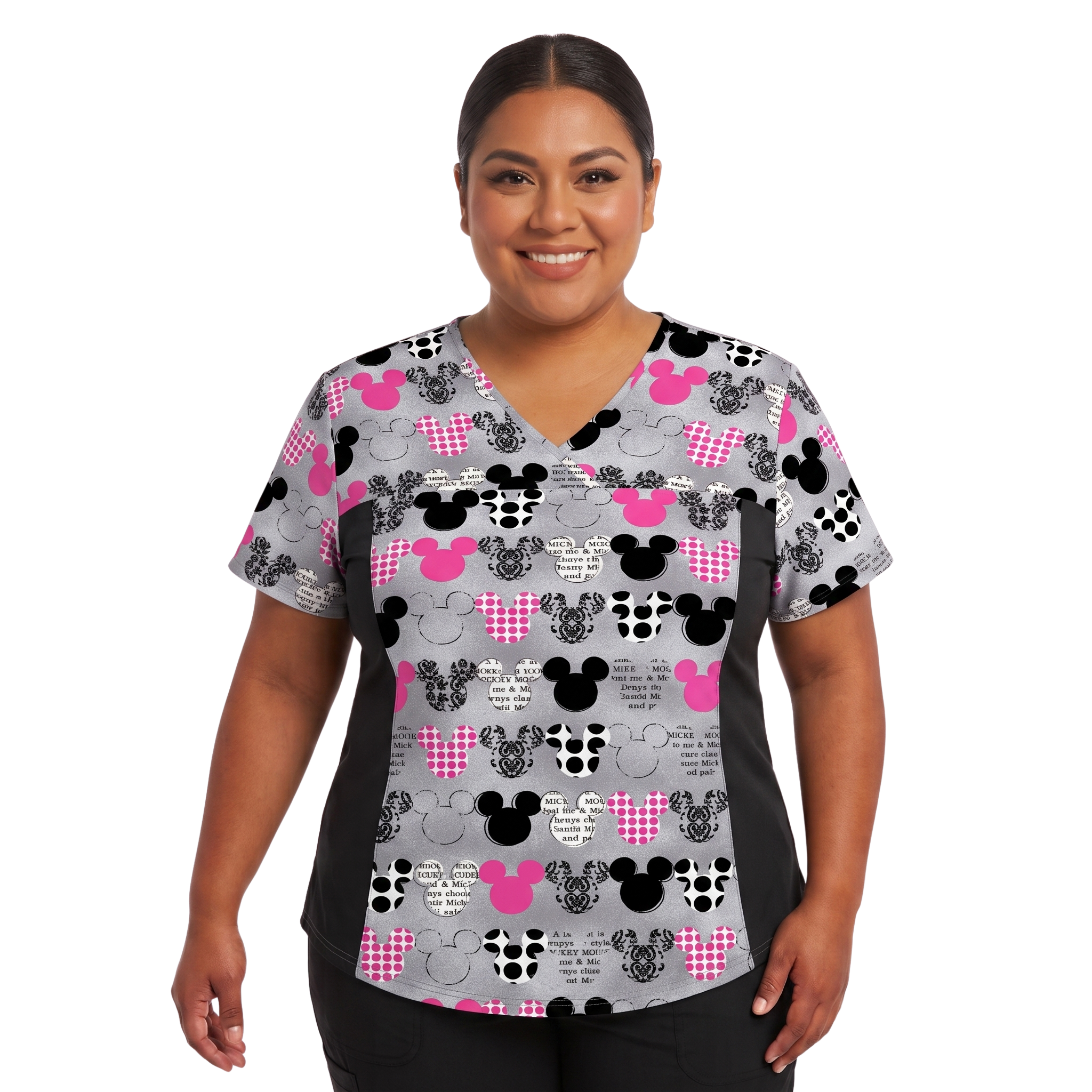 Disney 6875c Filipina Quirúrgica Mickey Minnie Mujer Extras