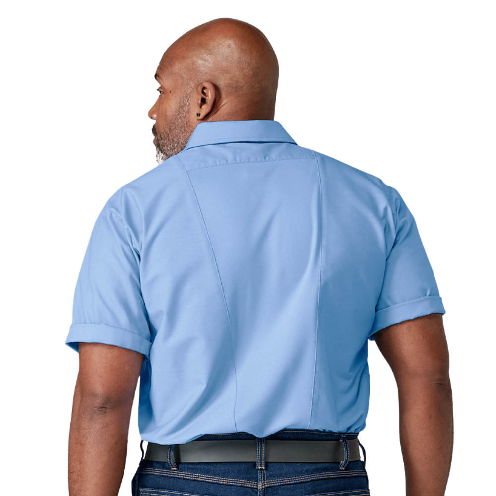 Camisa Dickies Ls51 Worktech Manga Corta Ventilada Fresca