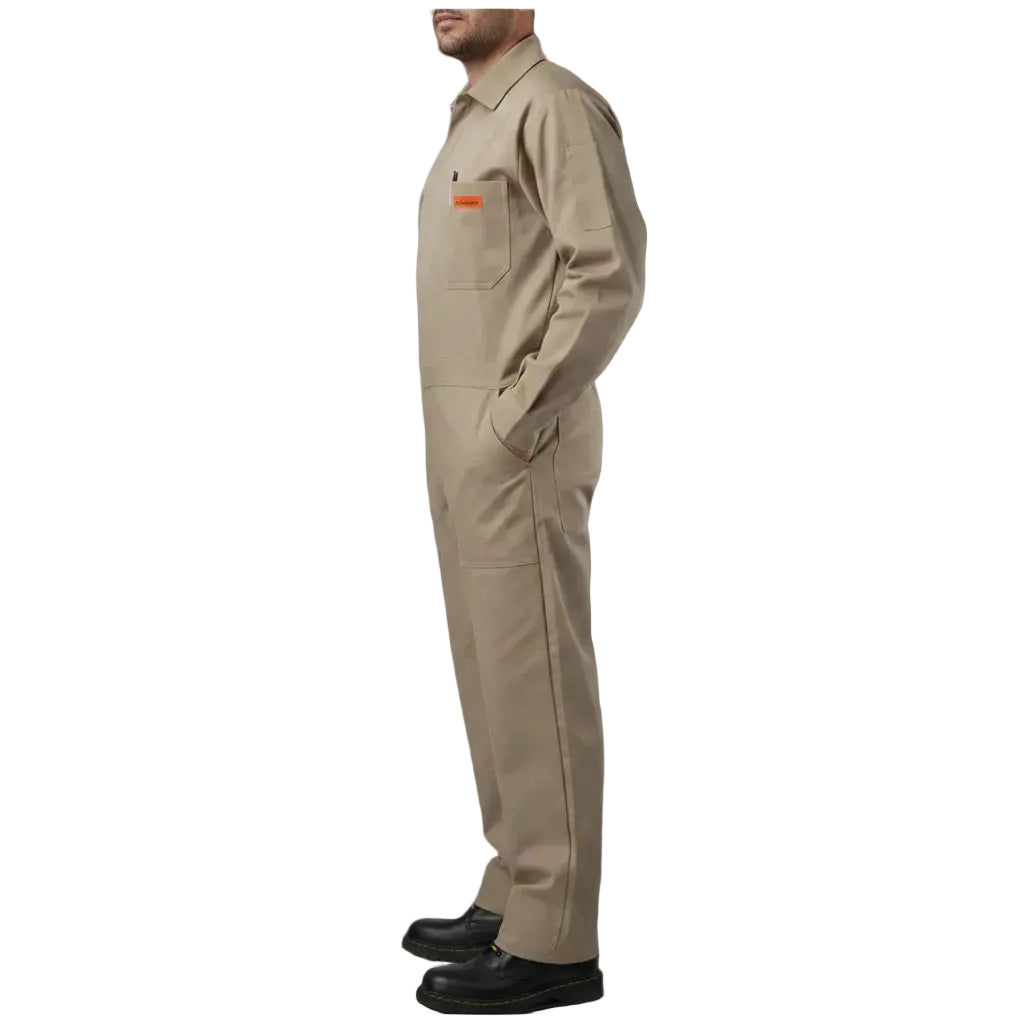 Overol Beaver Industrial Gabardina Khaki Tipo Pemex 100% Algodón