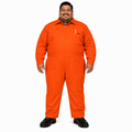 Overol Beaver Industrial Gabardina Naranja Pemex 100% Algodón Extra
