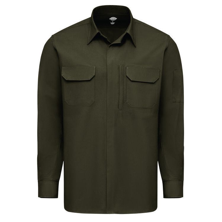 Camisa Dickies Ll94 Táctica Ripstop Manga Larga Resistente - Garufa Jeans