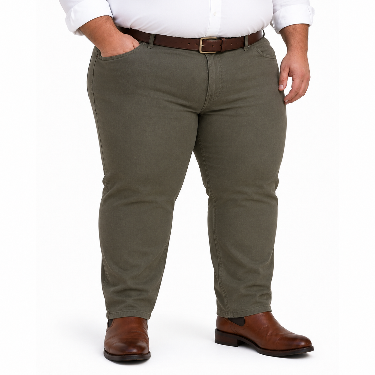 Pantalón Furor Maverick Gabardina Corte Recto Regular 44-46