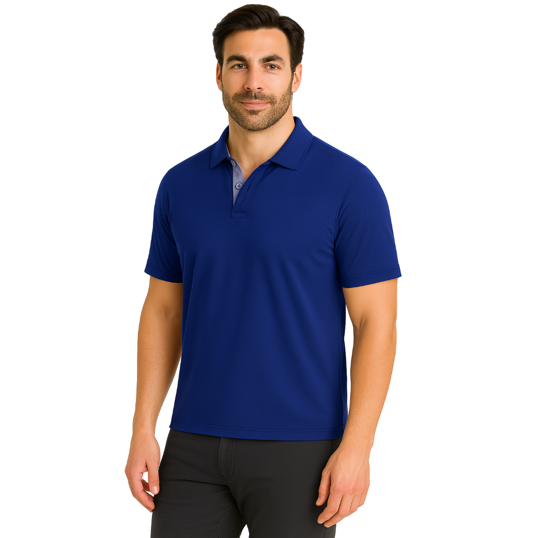 Playera Bibo Dry Tipo Polo Durable Resistente Uniforme