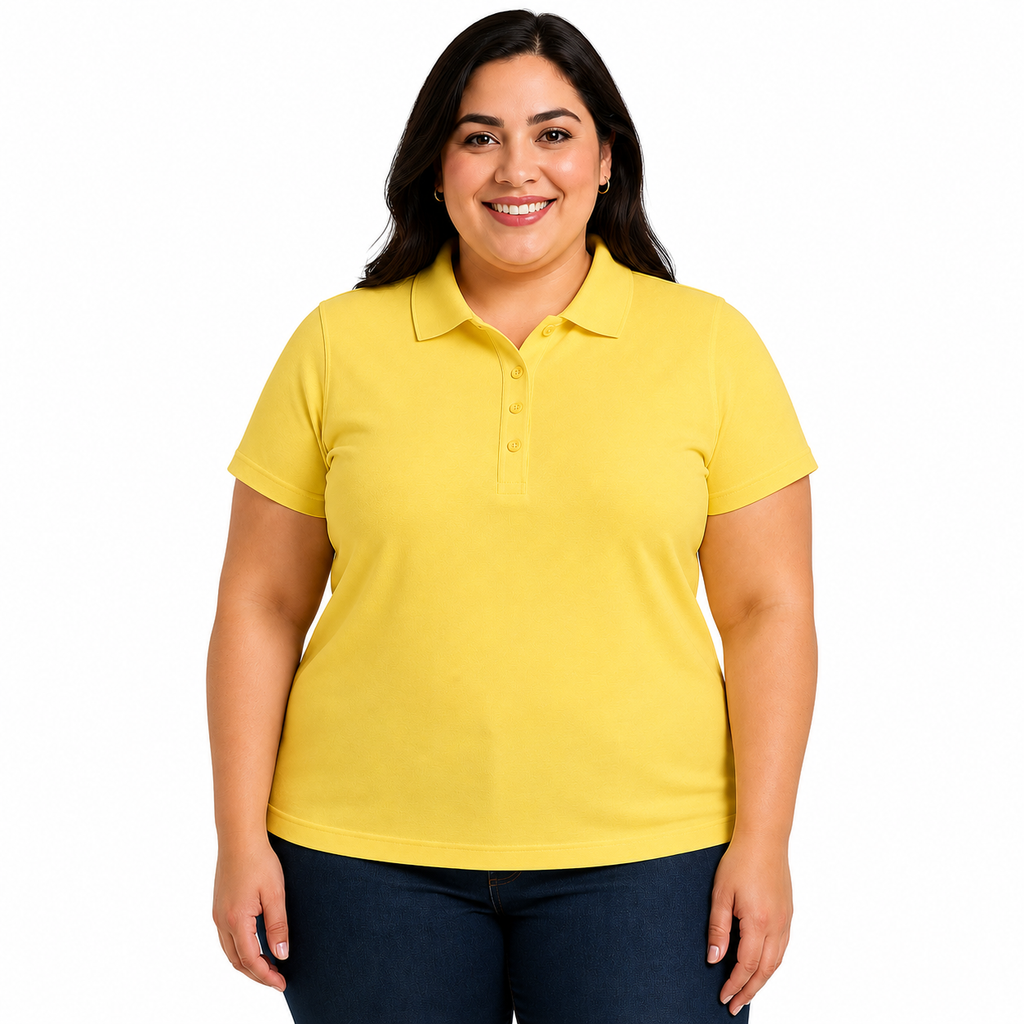 Playera Brans Tipo Polo Para Mujer Durable Resistente Extras