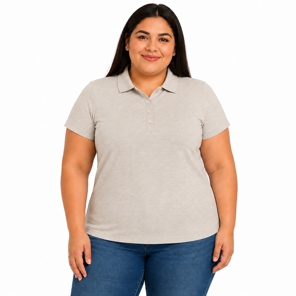 Playera Brans Tipo Polo Para Mujer Durable Resistente Extras