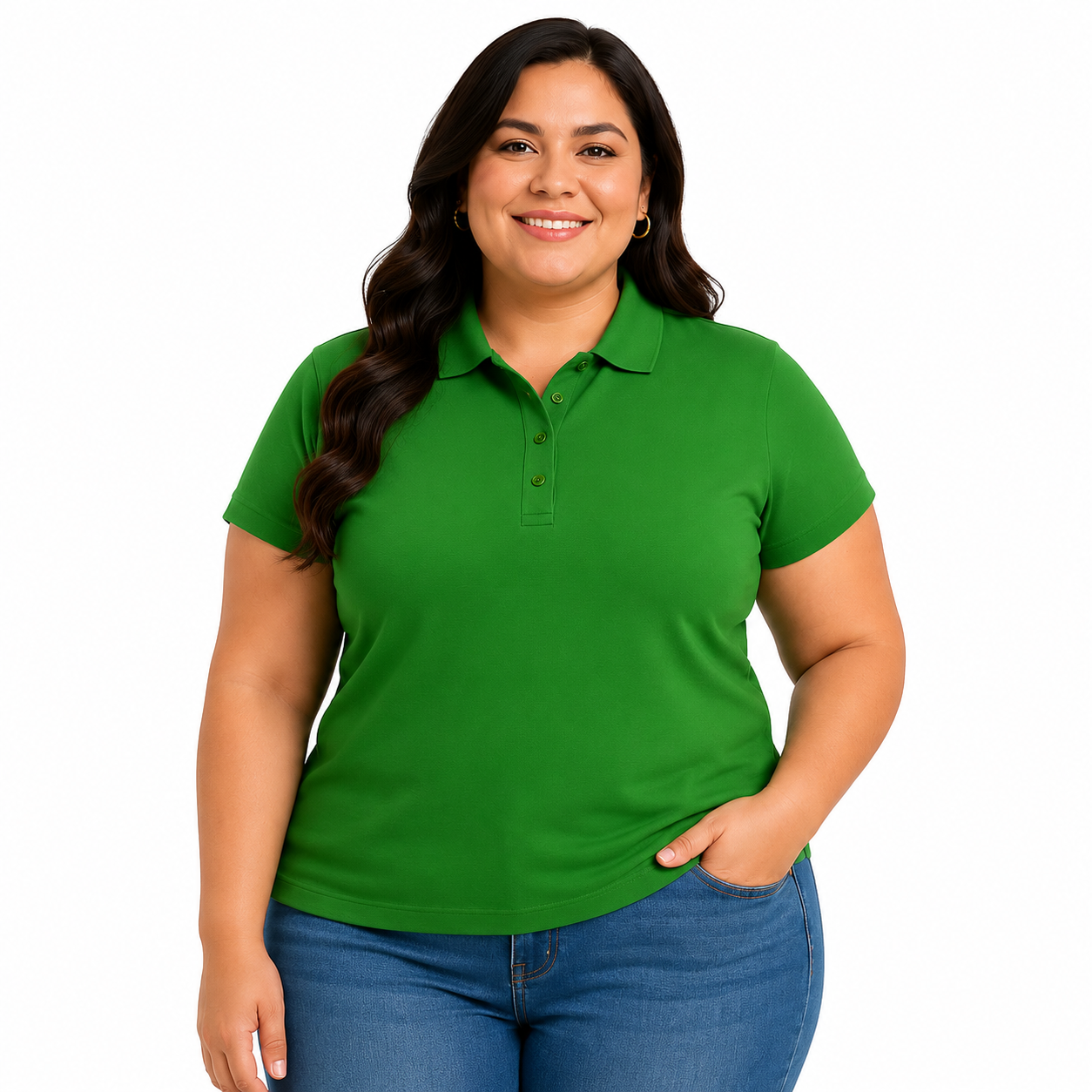 Playera Brans Tipo Polo Para Mujer Durable Resistente Extras