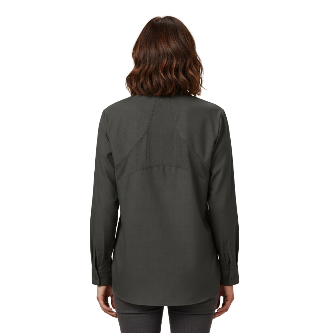 Red Kap Sx11 Blusa Trabajo Manga Larga Ajustable Resistente