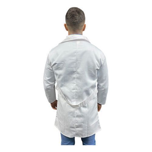 Bata Económica Escolar De Laboratorio Juvenil 100% Poliéster - Garufa Jeans