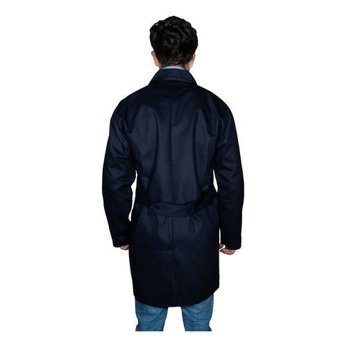 Bata Para Trabajo Industrial Azul Marino 100% Algodón 30 - 42 - Garufa Jeans