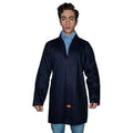 Bata Para Trabajo Industrial Azul Marino 100% Algodón 30 - 42 - Garufa Jeans