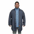 Bata Para Trabajo Industrial Gris Oxford 100% Algodon 44 - 46 - Garufa Jeans