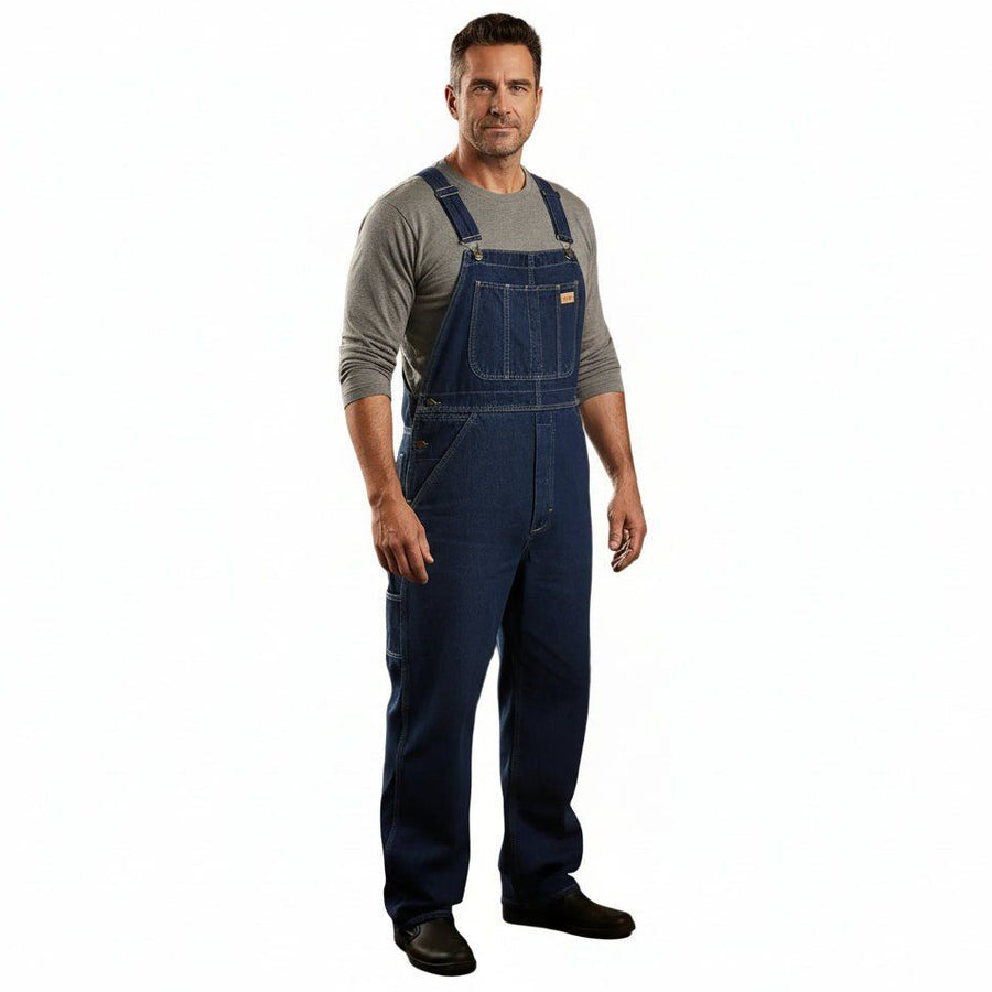 Beaver Bv821 Overol Peto Mezclilla Trabajo Uso Rudo Durable - Garufa Jeans