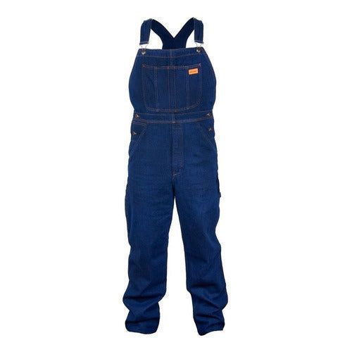 Beaver Bv821 Overol Peto Mezclilla Trabajo Uso Rudo Extras - Garufa Jeans