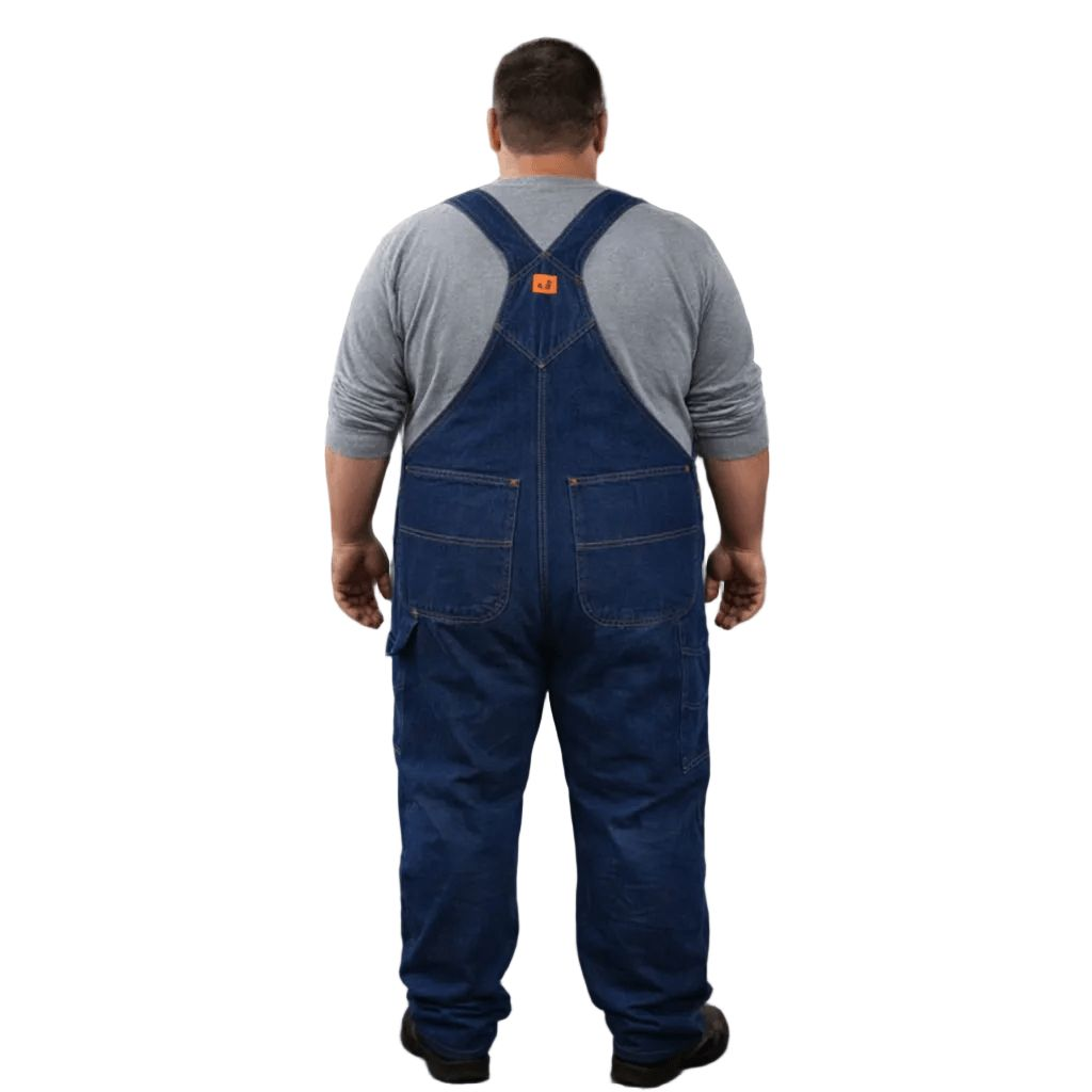 Beaver Bv821 Overol Peto Mezclilla Trabajo Uso Rudo Extras - Garufa Jeans