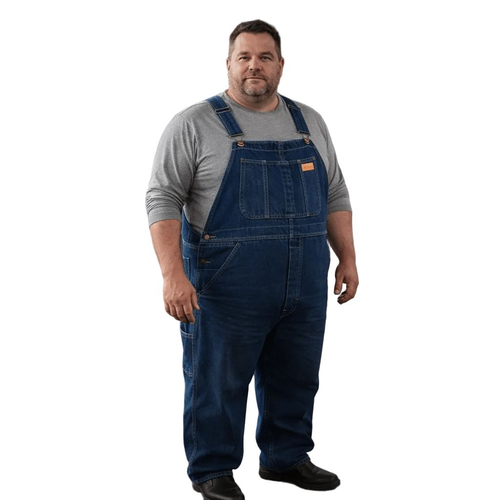 Beaver Bv821 Overol Peto Mezclilla Trabajo Uso Rudo Extras - Garufa Jeans