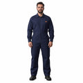 Overol Beaver de gabardina para hombre azul marino, frente con modelo | color:azul-marino