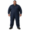 Overol Beaver de gabardina para hombre azul marino talla extra, frente con modelo | color:azul-marino