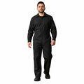 Overol Beaver OVRR Ripstop Negro, vista frontal en modelo | color:negro