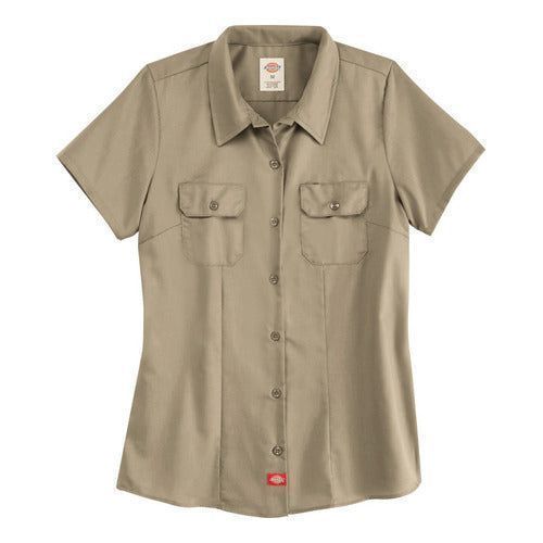 Blusa Dickies Fs574 Trabajo Durable Industrial Manga Corta - Garufa Jeans