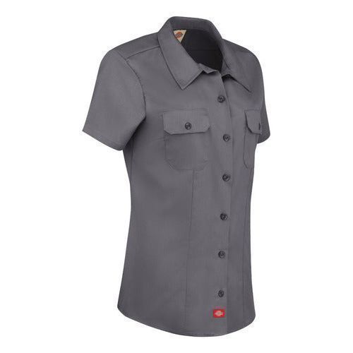 Blusa Dickies Fs574 Trabajo Durable Industrial Manga Corta - Garufa Jeans