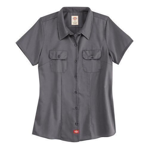 Blusa Dickies Fs574 Trabajo Durable Industrial Manga Corta - Garufa Jeans
