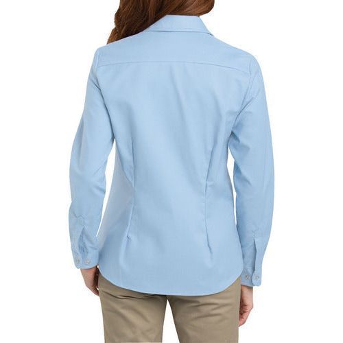 Blusa Dickies L254 Manga Larga Tela Oxford Stretch - Garufa Jeans