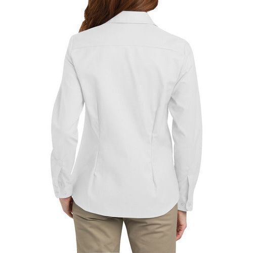 Blusa Dickies L254 Manga Larga Tela Oxford Stretch - Garufa Jeans