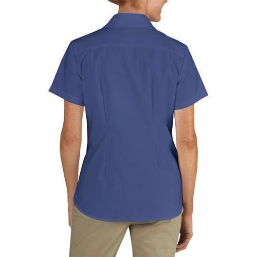 Blusa Dickies S254 Manga Corta Tela Oxford Stretch - Garufa Jeans