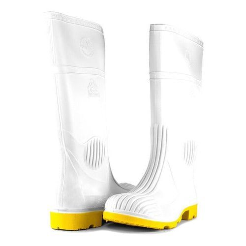 Bota Bata Chibol Pvc Hule Industria Alimentación Blanca - Garufa Jeans