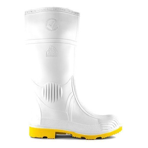 Bota Bata Chibol Pvc Hule Industria Alimentación Blanca - Garufa Jeans