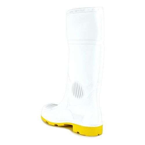 Bota Bata Chibol Pvc Hule Industria Alimentación Blanca - Garufa Jeans