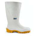 Bota Bata Delta Pvc Hule Blanca Con Casquillo Industrial - Garufa Jeans