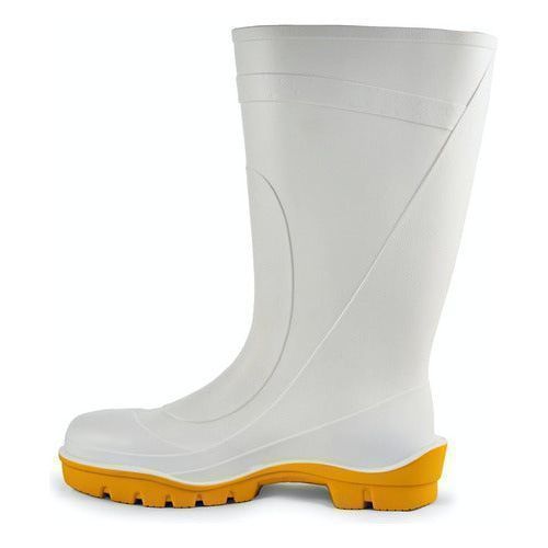 Bota Bata Delta Pvc Hule Blanca Con Casquillo Industrial - Garufa Jeans