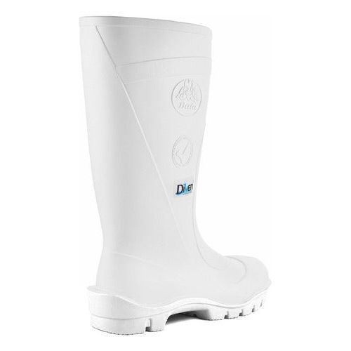 Bota Bata Delta Pvc Hule Blanca Con Casquillo Industrial - Garufa Jeans