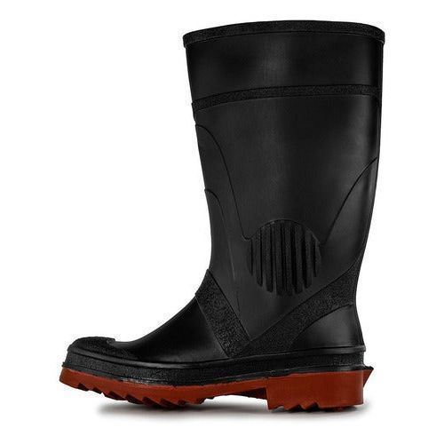 Bota Bata Everest Pvc Hule Plástico Negra Jardinera Limpieza - Garufa Jeans