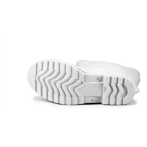 Bota Bata Hule Blanca Casquillo Industria Sanitaria - Garufa Jeans