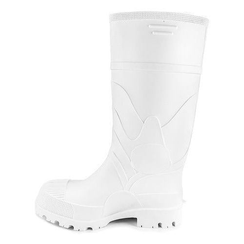 Bota Bata Jardinera Pvc Hule Plástico Blanca Limpieza - Garufa Jeans