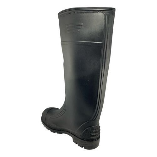 Bota Bata Super Eco Pvc Hule Plástico Negra Jardín Limpieza - Garufa Jeans